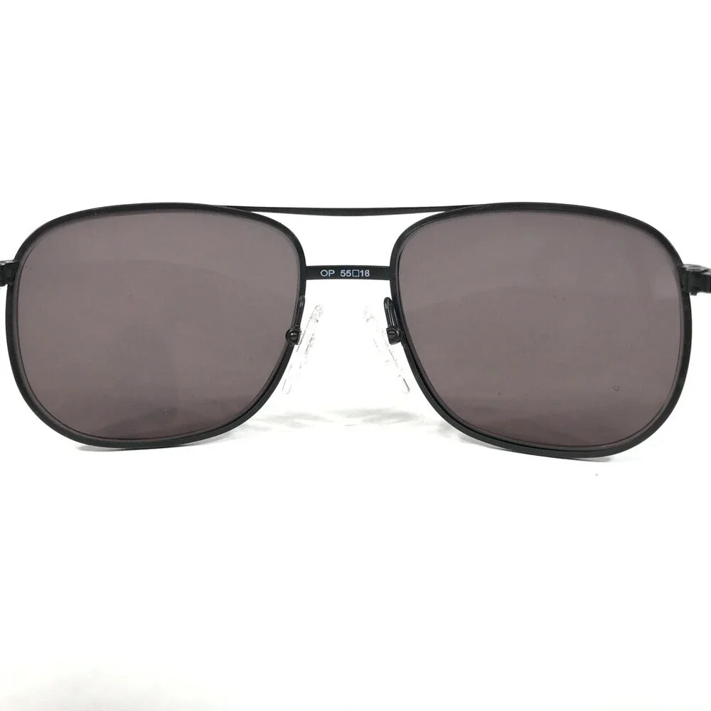 Artcraft OP Sunglasses Frames Matte Black Aviators Round Full Rim 55-18-140